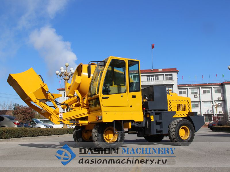 Самозагружающийся автобетоносмеситель DS1.5 